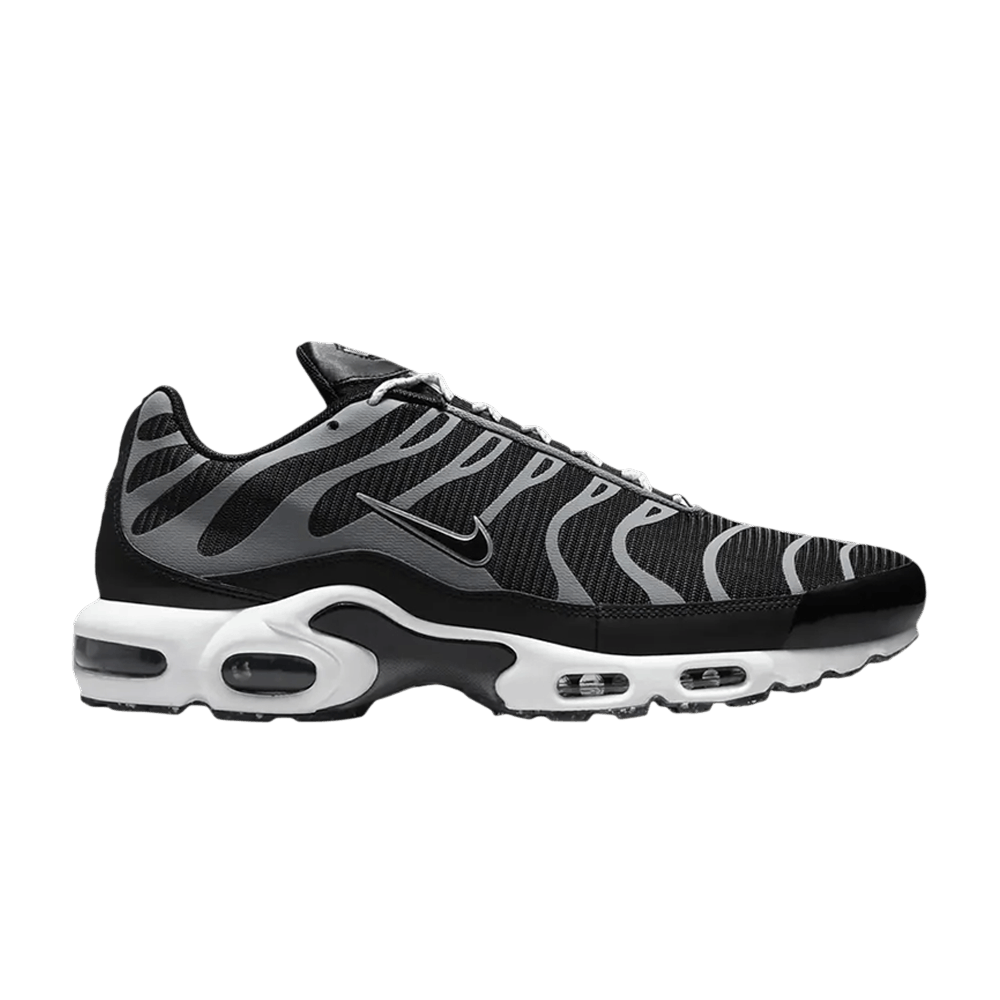 Nike air max plus black metallic silver white