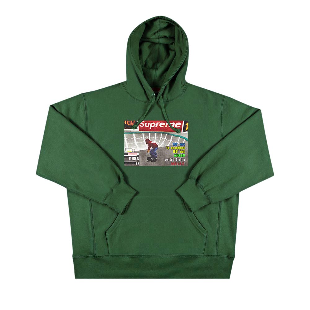 Supreme x Thrasher Hooded Sweatshirt 'Green' | Men's Size S