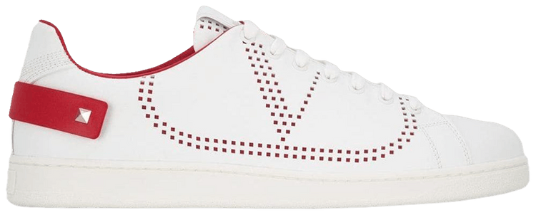 Valentino Wmns Backnet Sneaker 'White Red'