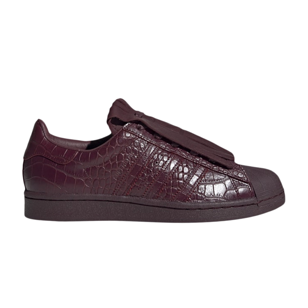 Pre-owned Adidas Originals Wmns Superstar Fr 'l'aggio Pack - Maroon' In Red