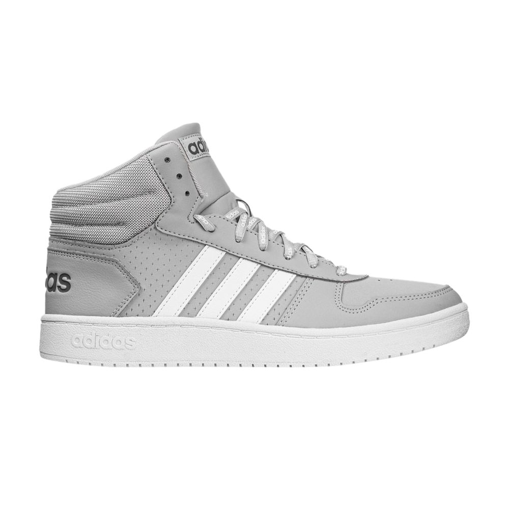 adidas Hoops 2.0 Mid 'Grey' | Men's Size 8