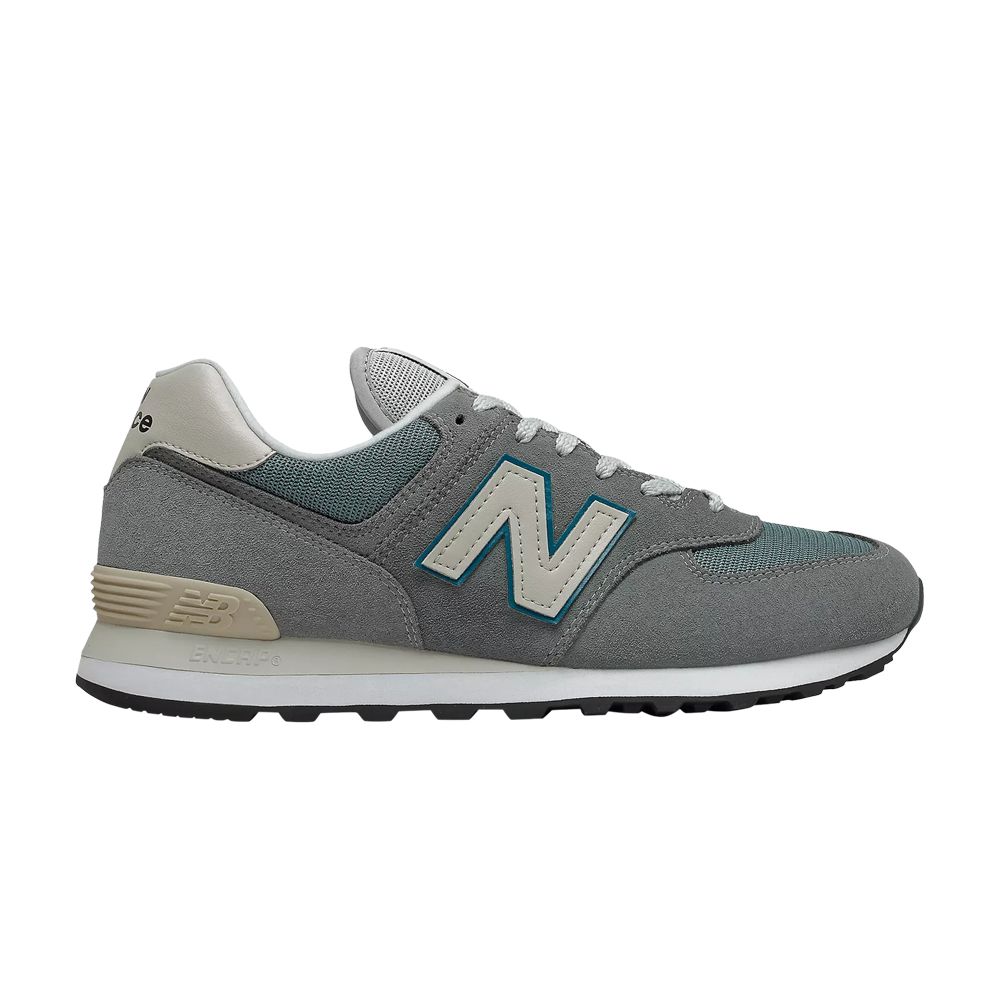 Pre-owned New Balance 574 2e Wide 'grey Sky Blue' | Men's Size 10