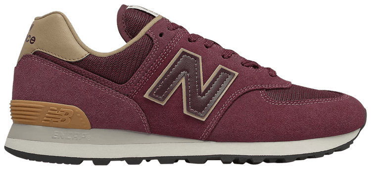 New Balance 574 2E Wide Burgundy