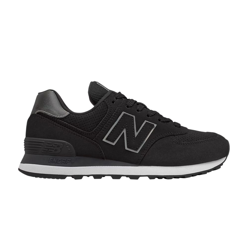 Pre-owned New Balance Wmns 574 'black'