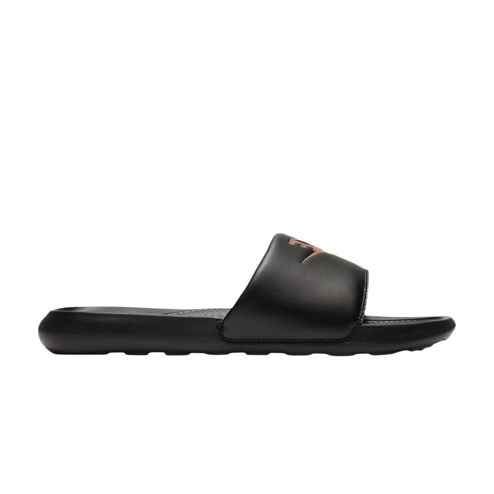 Pre-owned Nike Wmns Victori One Slide 'black Metallic Red Bronze'