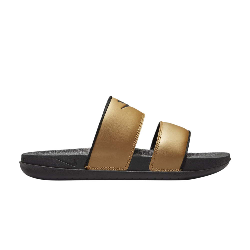 Pre-owned Nike Wmns Offcourt Duo Slide 'metallic Gold'