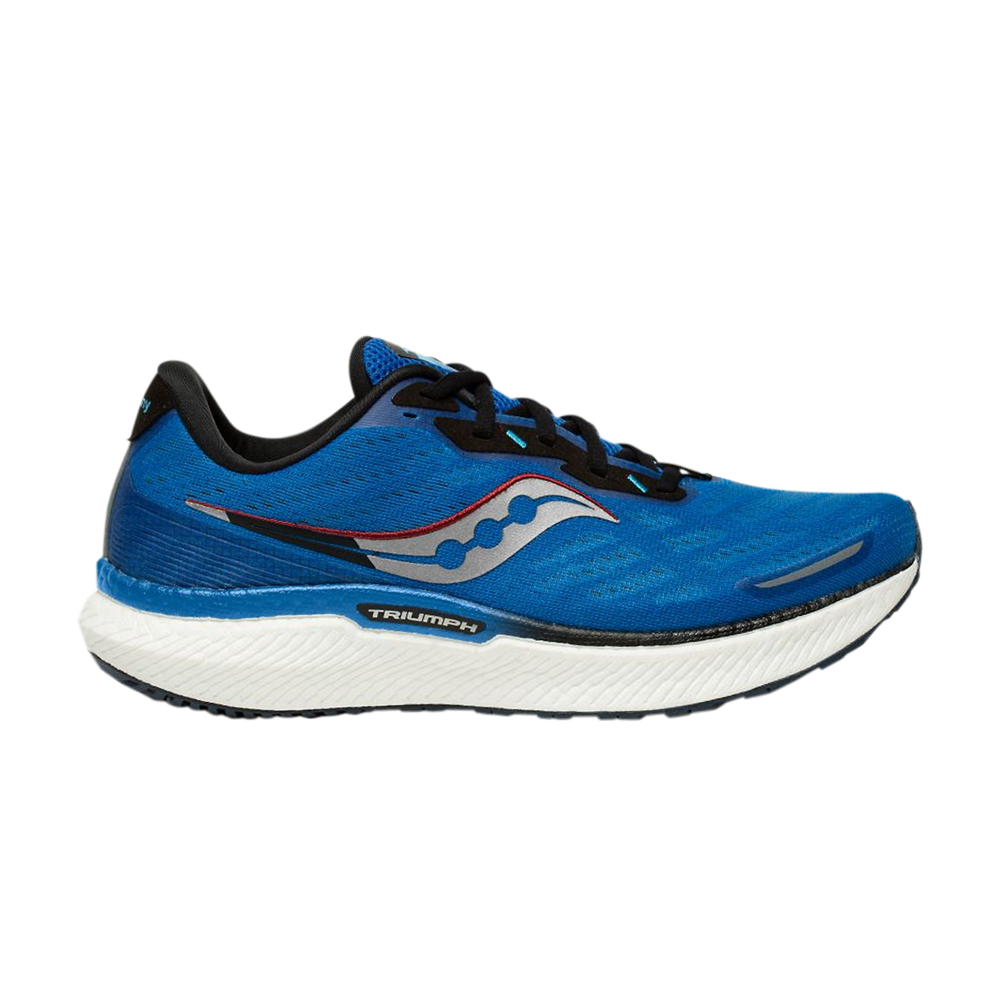 Pre-owned Saucony Triumph 19 'royal' In Blue