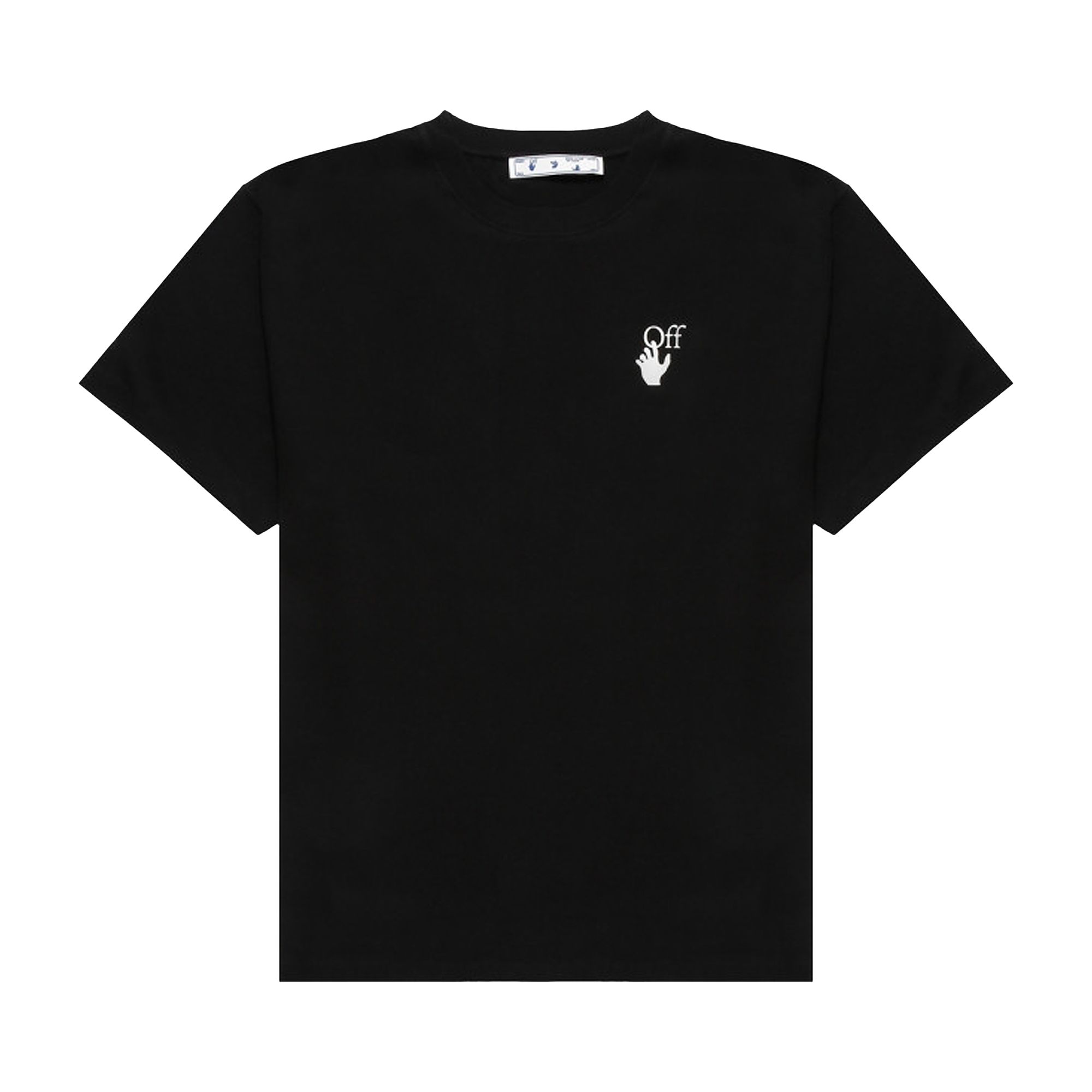 Off-White Caravaggio Short-Sleeve Over Tee 'Black/Multicolor' | Men's Size M