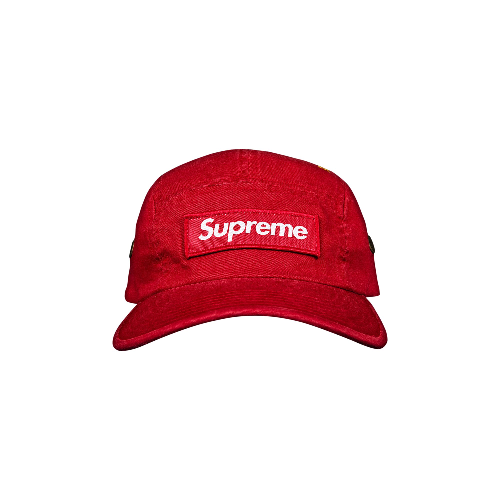 Pre-owned Supreme Military Camp Cap 'red' | Men's Size Onesize