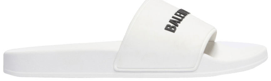 Balenciaga Pool Slides 'White' GOAT