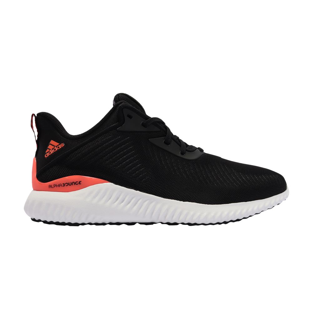 ADIDAS ORIGINALS ALPHABOUNCE EK 'BLACK SOLAR RED'