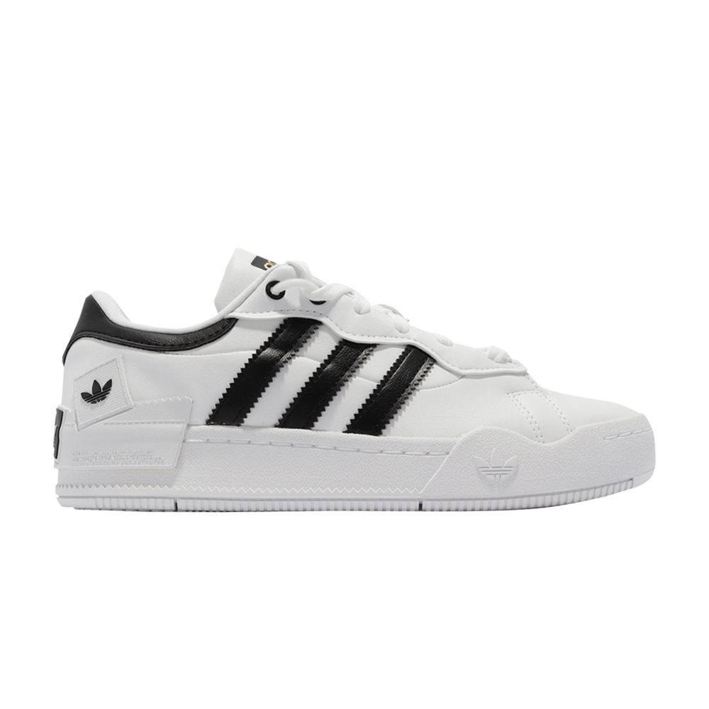Pre-owned Adidas Originals Wmns Rey Galle 'white Black'