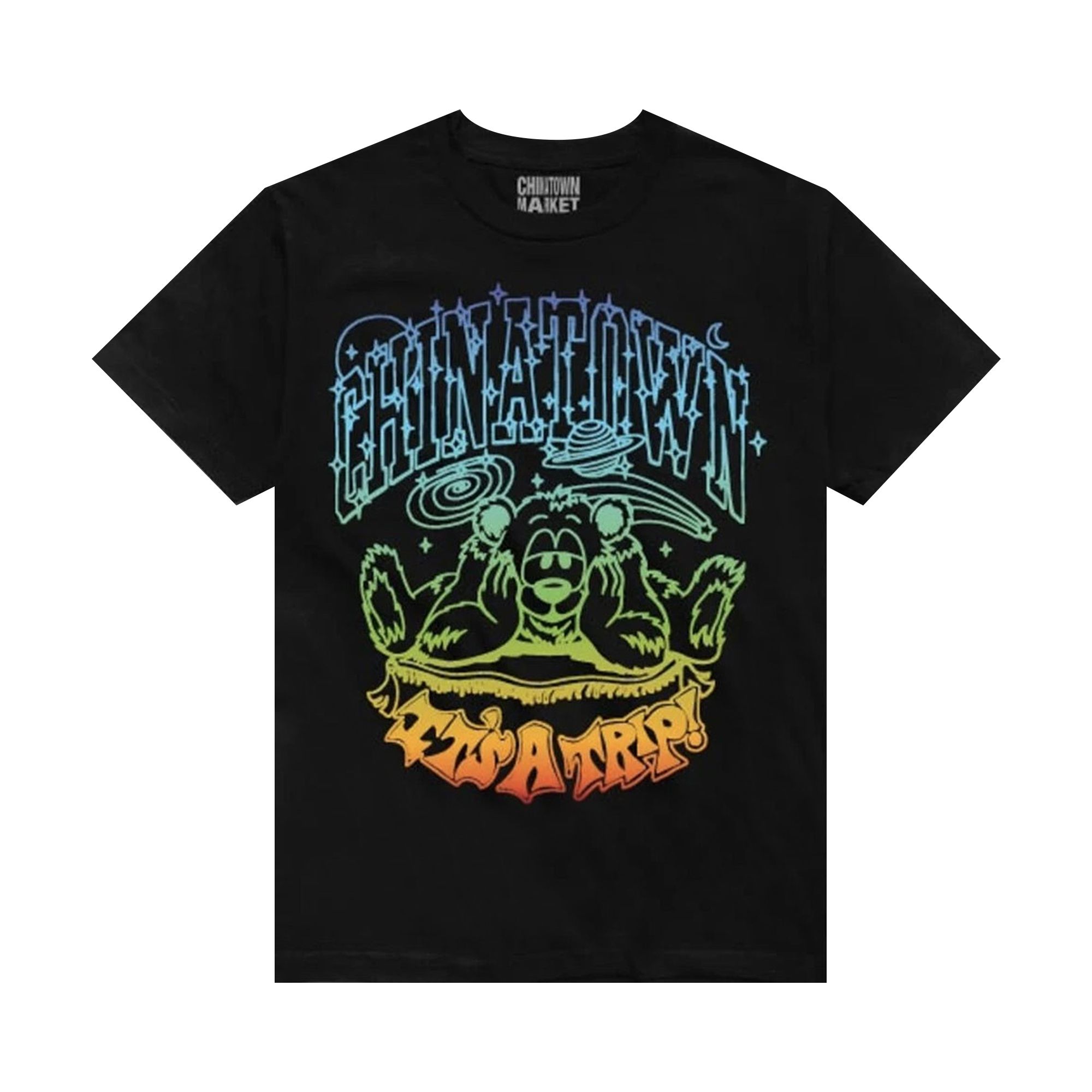 Pre-owned Chinatown Market It's A Trip Tee 'black' | Men's Size Xl