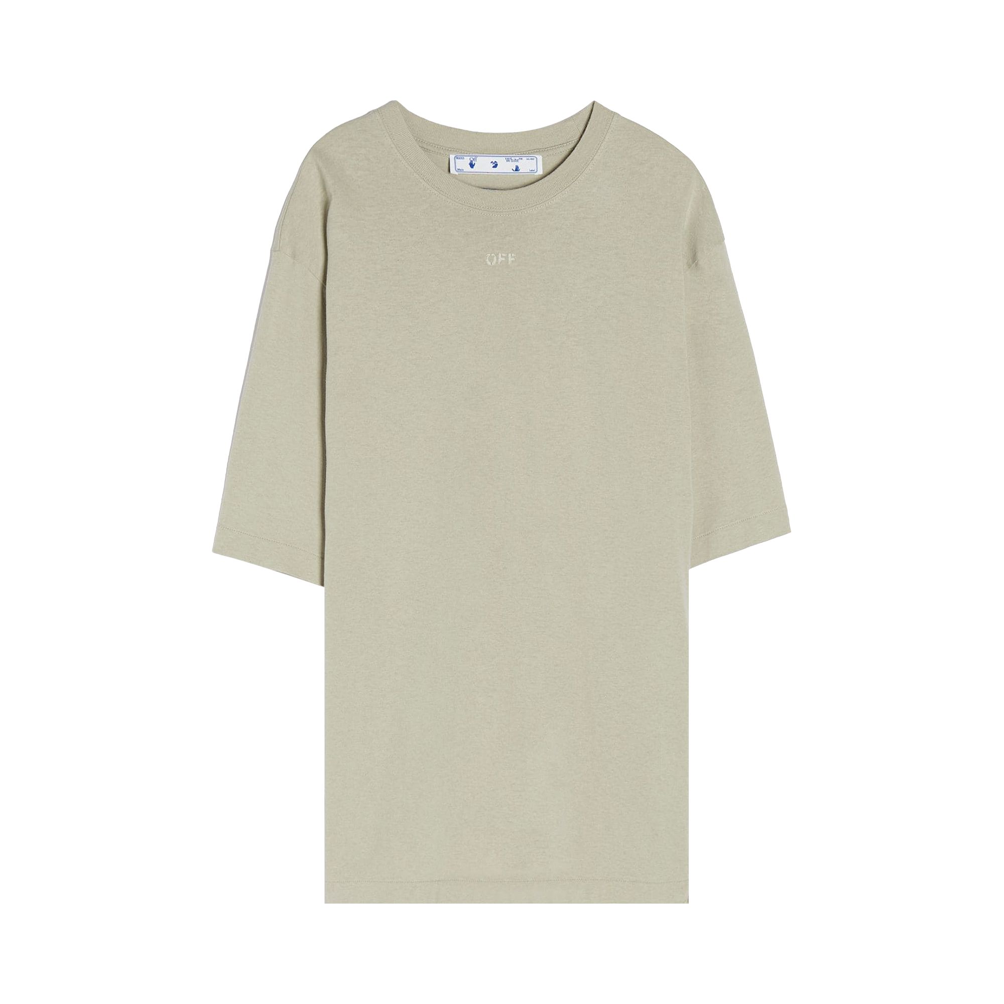 Pre-owned Off-white Rubber Arrow Short-sleeve Tee 'abbey' | Tan | Men's Size Xl