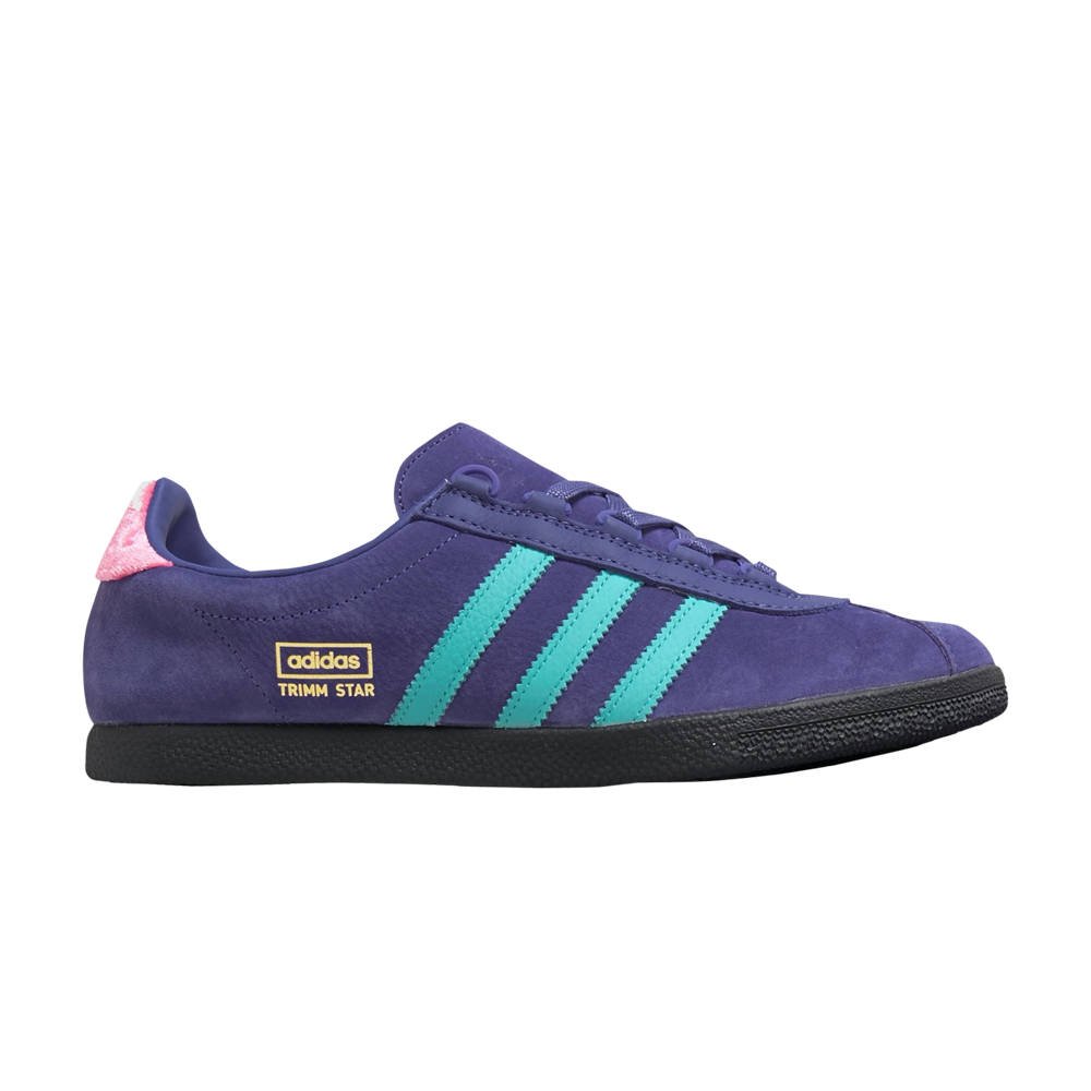 Pre-owned Adidas Originals Trimm Star 'the Lost Ones - Mark Evans' Size? Exclusive In Purple