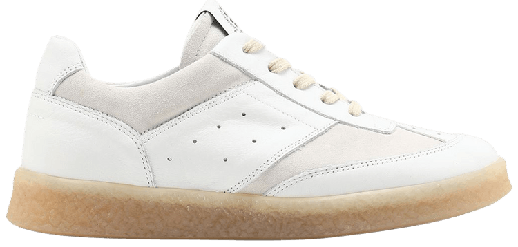 スニーカー MAISON MARGIELA Women Sneakers S59WS0162 PR047 H2804 Orange Buy MM6 Maison Margiela Wmns Court Sneaker 'White