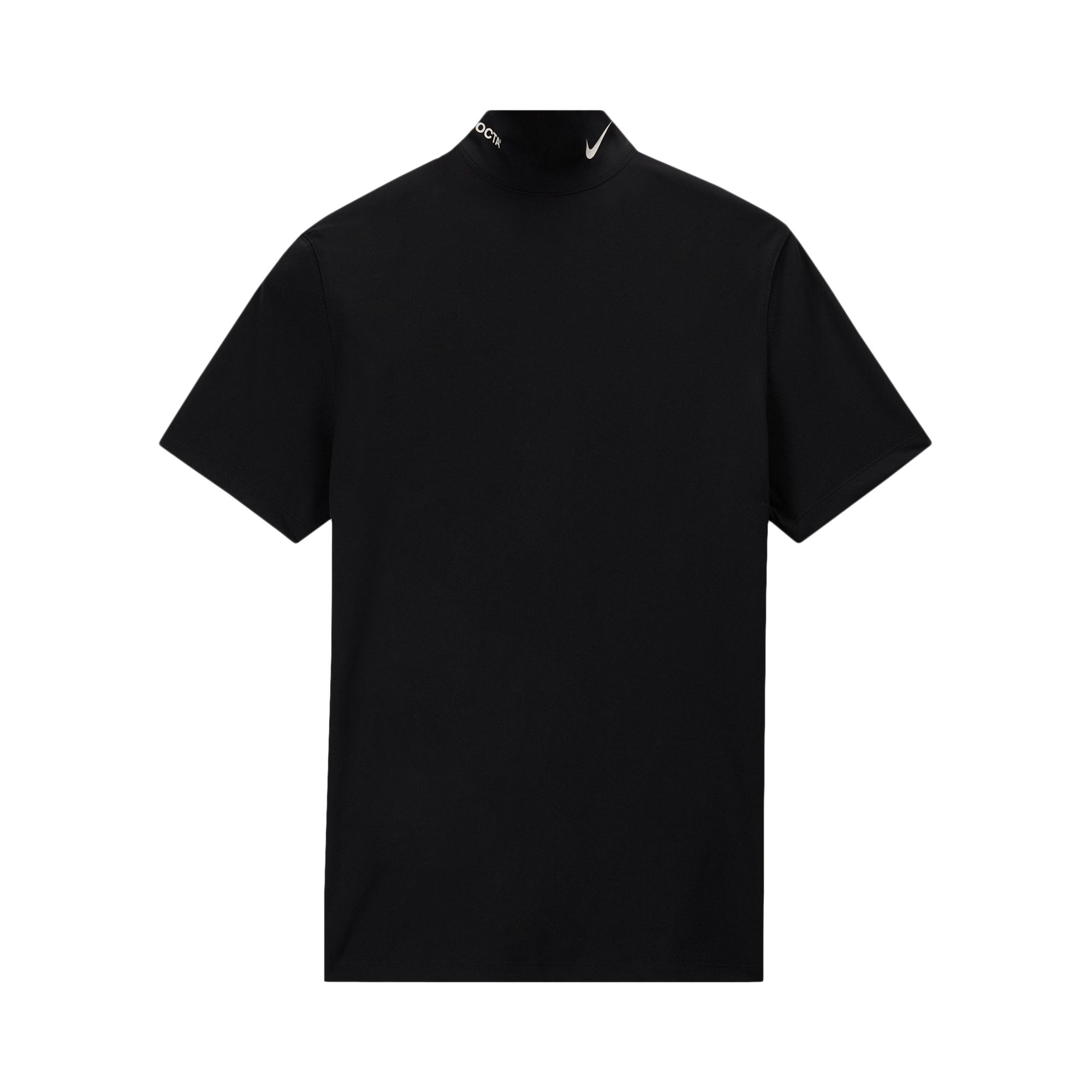 Nike NRG Nocta Mock Neck Short-Sleeve Top 'Black' | Men's Size XL