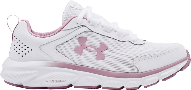 Wmns Charged Assert 9 Wide 'White Mauve Pink'