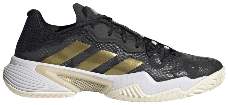 Marimekko x adidas Wmns Barricade Black Gold Metallic