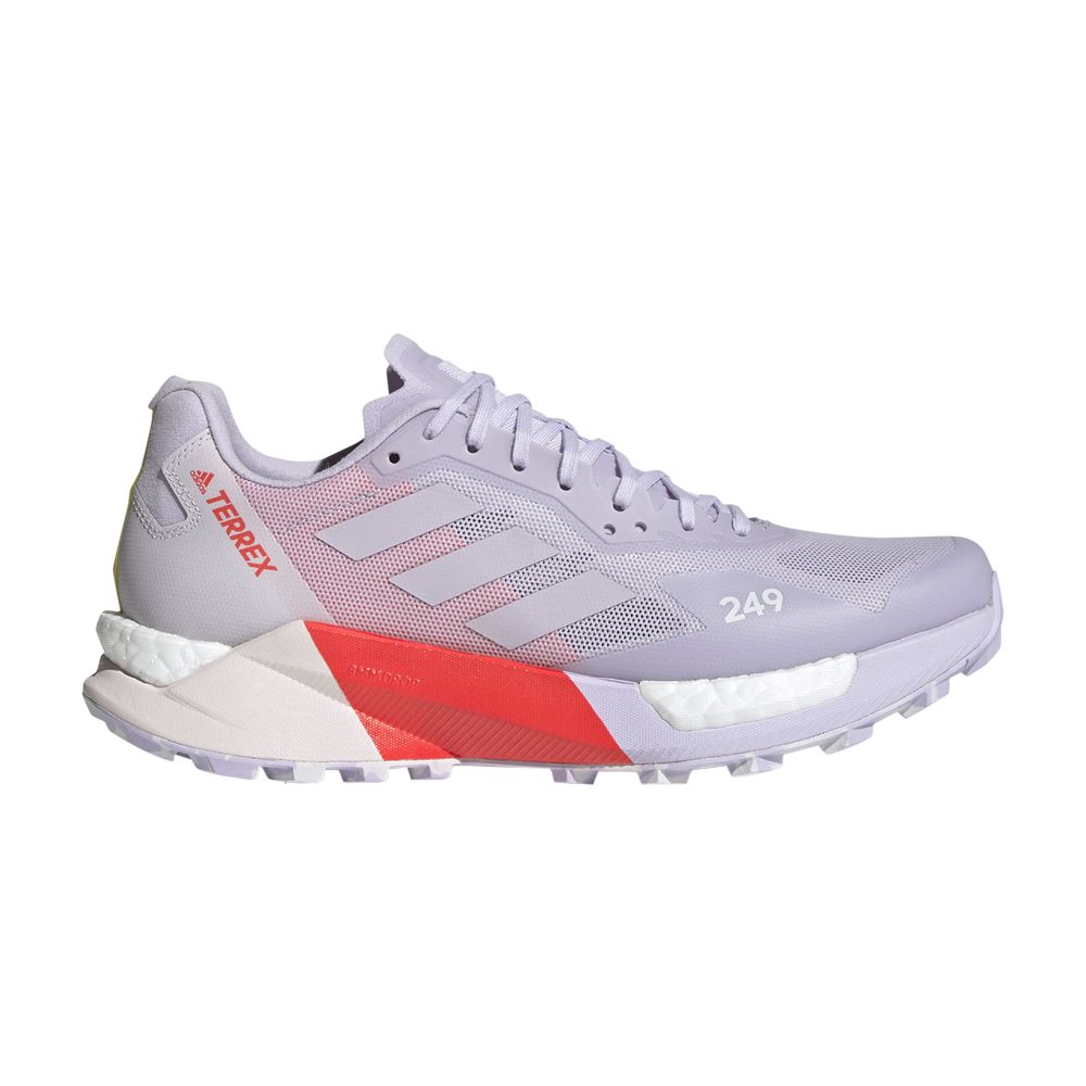 adidas Wmns Terrex Agravic Ultra Trail 'Purple Tint Solar Red' | Women's Size 6.5