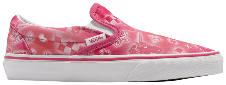 Vans Classic Slip On Better Together   Fuchsia Purple