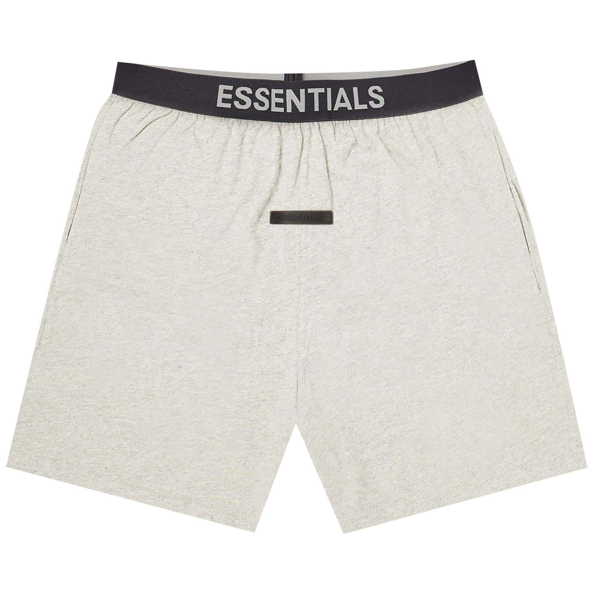 Fear of God Essentials Lounge Short 'Light Heather Oatmeal' | Grey | Men's Size L