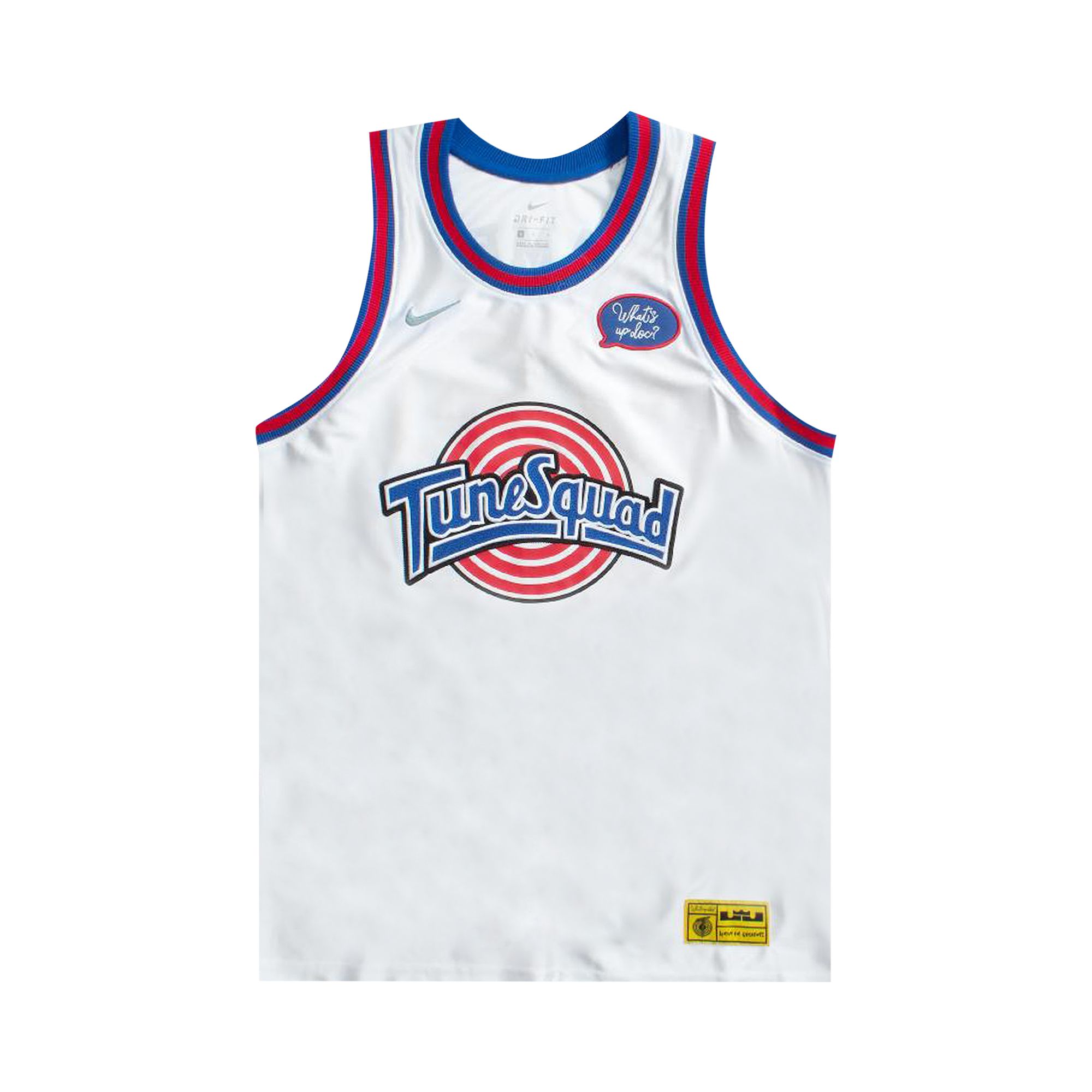 Nike LeBron x Tune Squad DNA Jersey 'White/Cool Grey' | Men's Size XL