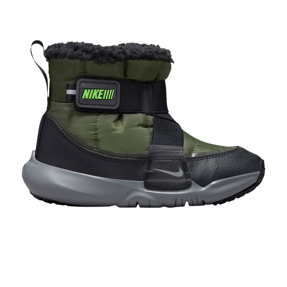 Pre-owned Nike Flex Advance Boot Ps 'cargo Khaki' | Green | Kid's Size 3