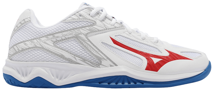 Mizuno Thunder Blade 3 White Red Blue