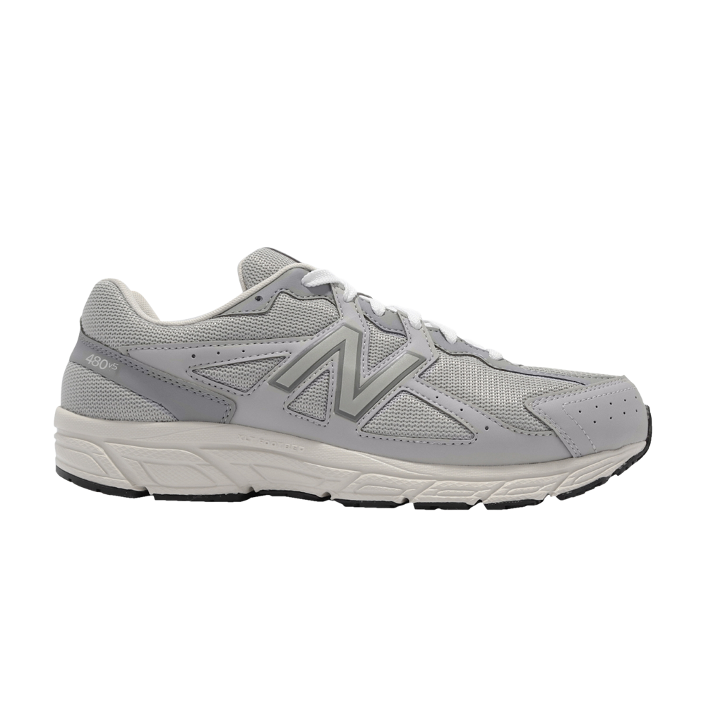 Pre-owned New Balance Wmns 480v5 4e Wide 'grey White'