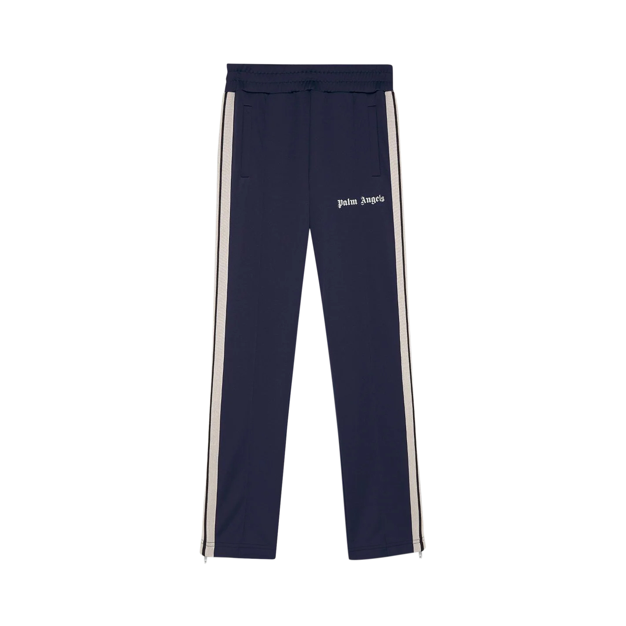 Pre-owned Palm Angels Classic Track Pants  'navy/white' In Blue