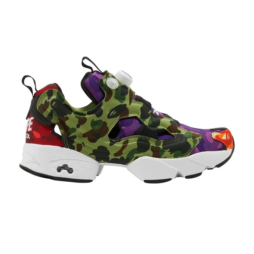 Reebok BAPE x InstaPump Fury OG 'Multi Camo' | Multi-Color | Men's Size 5.5