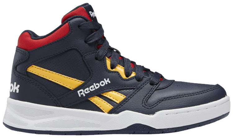Reebok BB4500 Court Little Kid Vector Navy Solar Gold