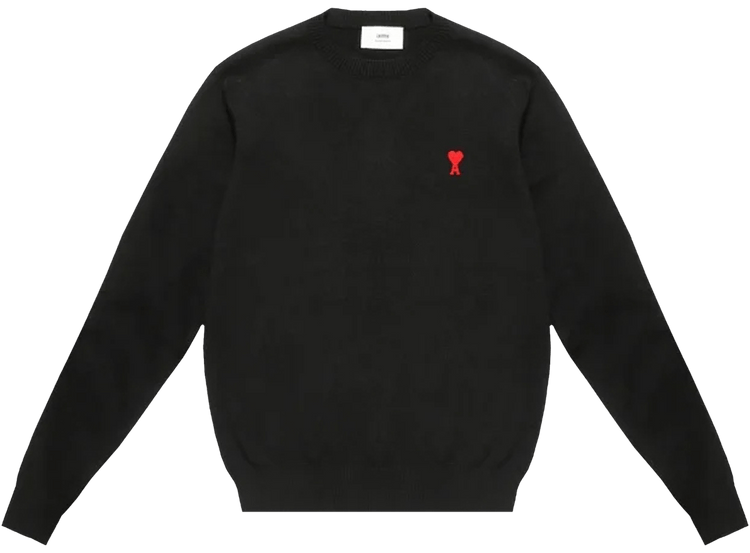 Ami Crewneck Sweater Black
