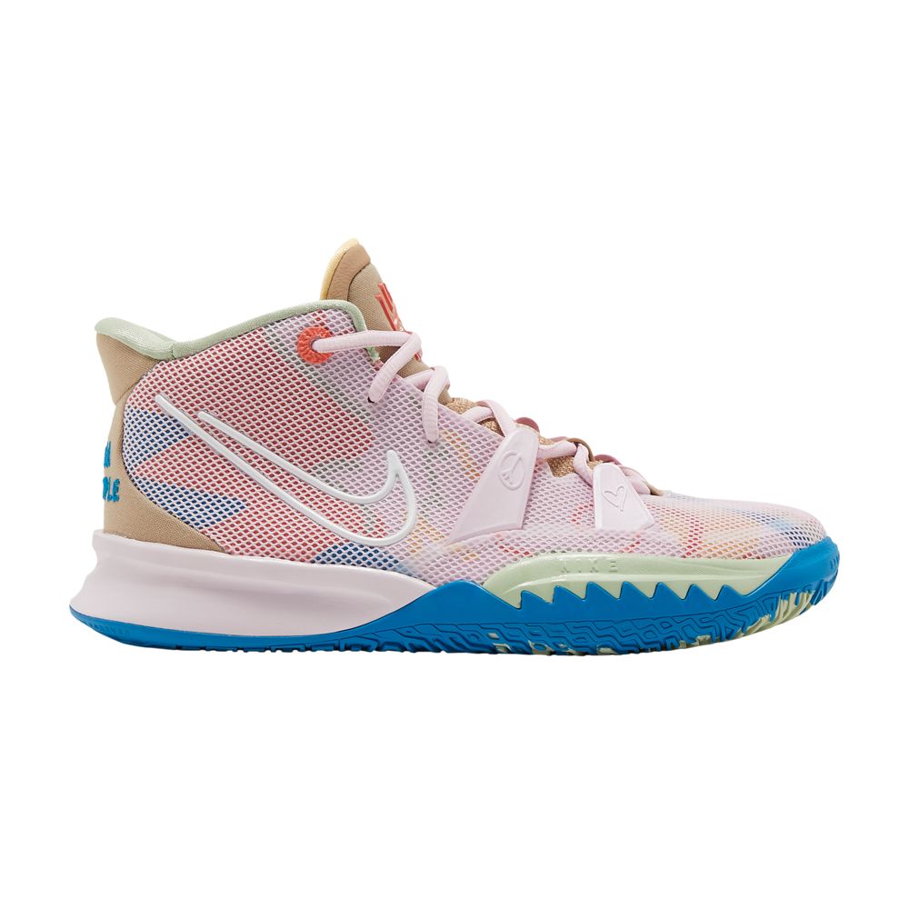 Nike Kyrie 7 GS '1 World 1 People - Regal Pink' | Kid's Size 5
