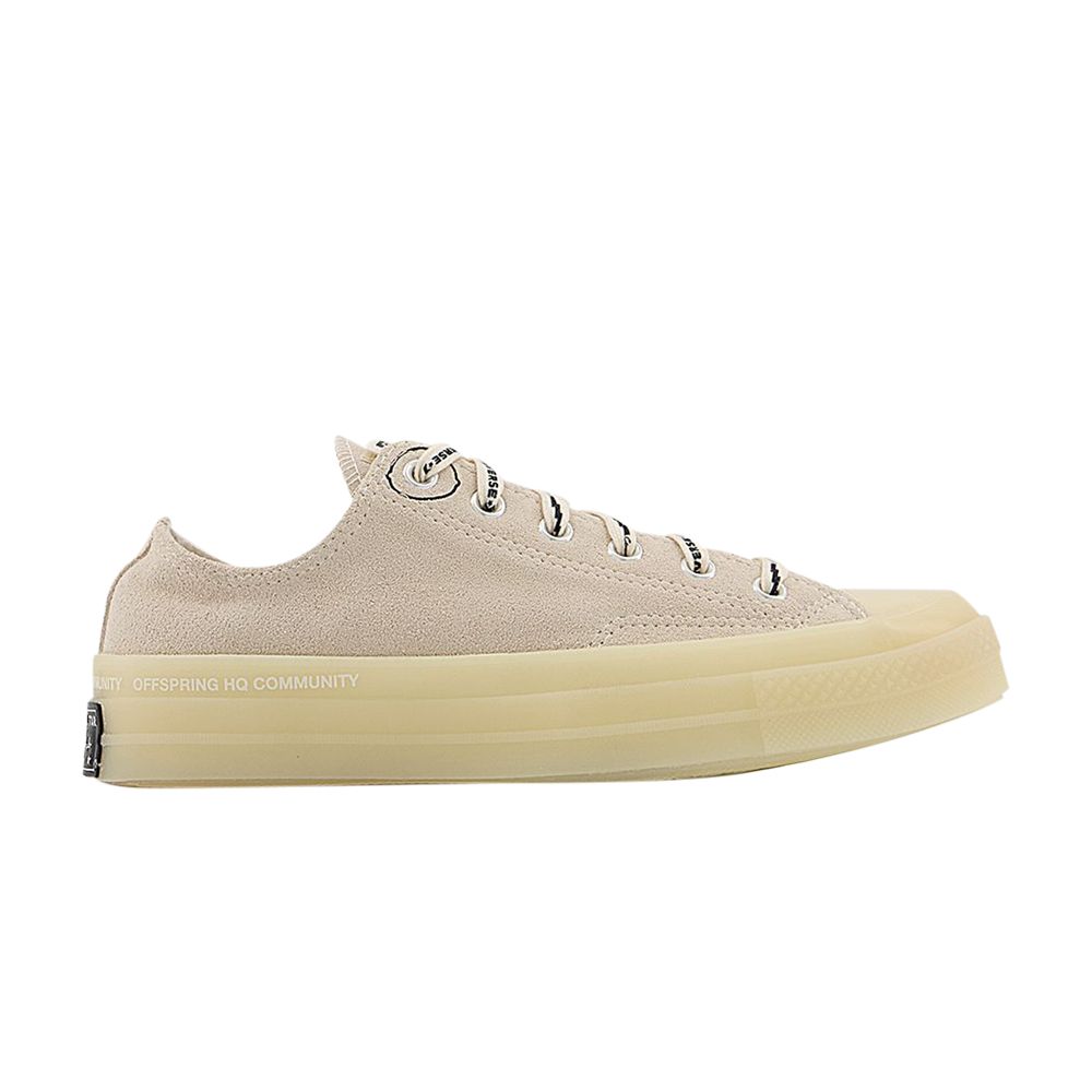 Pre-owned Converse Offspring X Chuck 70 Low 'community - Natural Ivory' In Cream