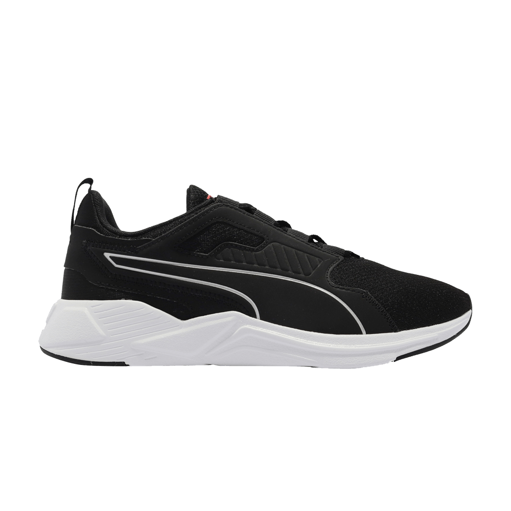 Puma Disperse XT 'Black Metallic Silver' Sneakers | Men's Size 10.5
