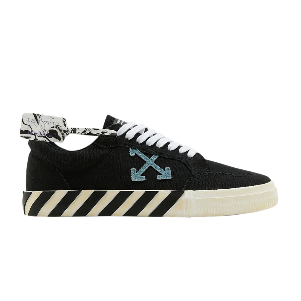 Pre-owned Off-white Vulc Sneaker 'black White' | Men's Size 40