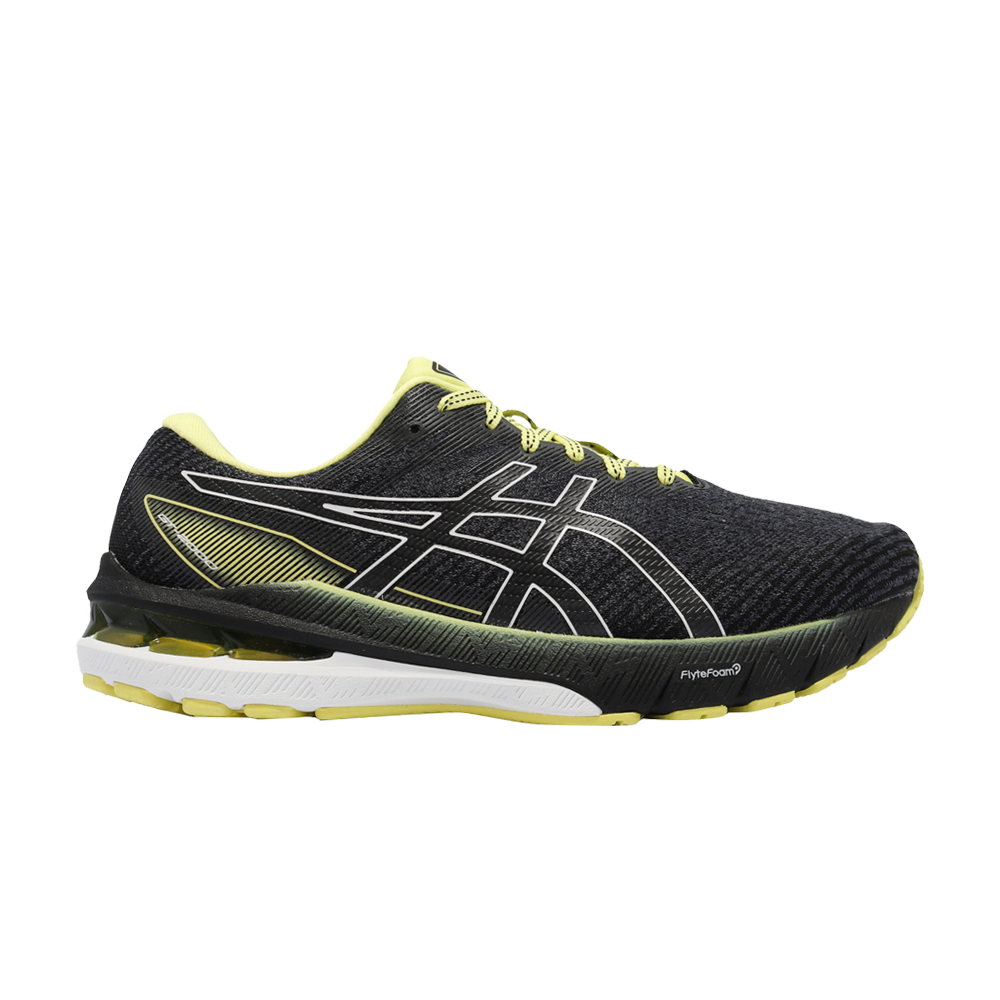 Pre-owned Asics Gt 2000 10 4e Wide 'glow Yellow Black'