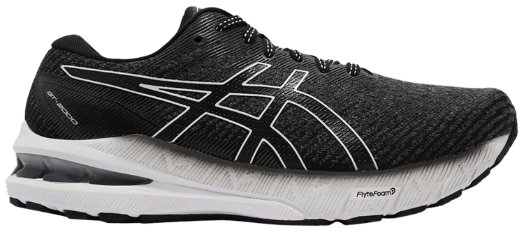 Asics Wmns GT 2000 10 2E Wide Black White