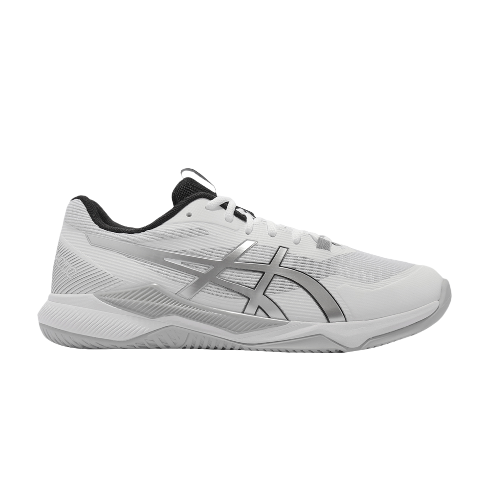 Pre-owned Asics Gel Tactic Wide 'white Pure Silver'