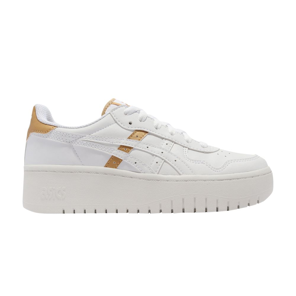 Pre-owned Asics Wmns Japan S Platform 'white Gold'