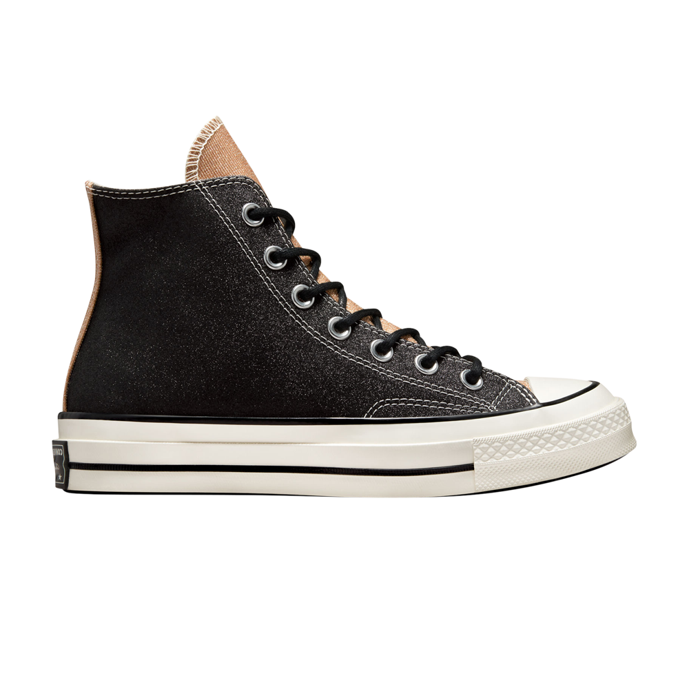 Pre-owned Converse Wmns Chuck 70 High 'icy Shine - Black'