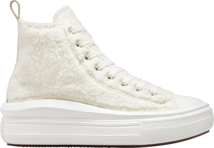 Wmns Chuck Taylor All Star Move High 'Perfect Is Not Perfect - Egret'