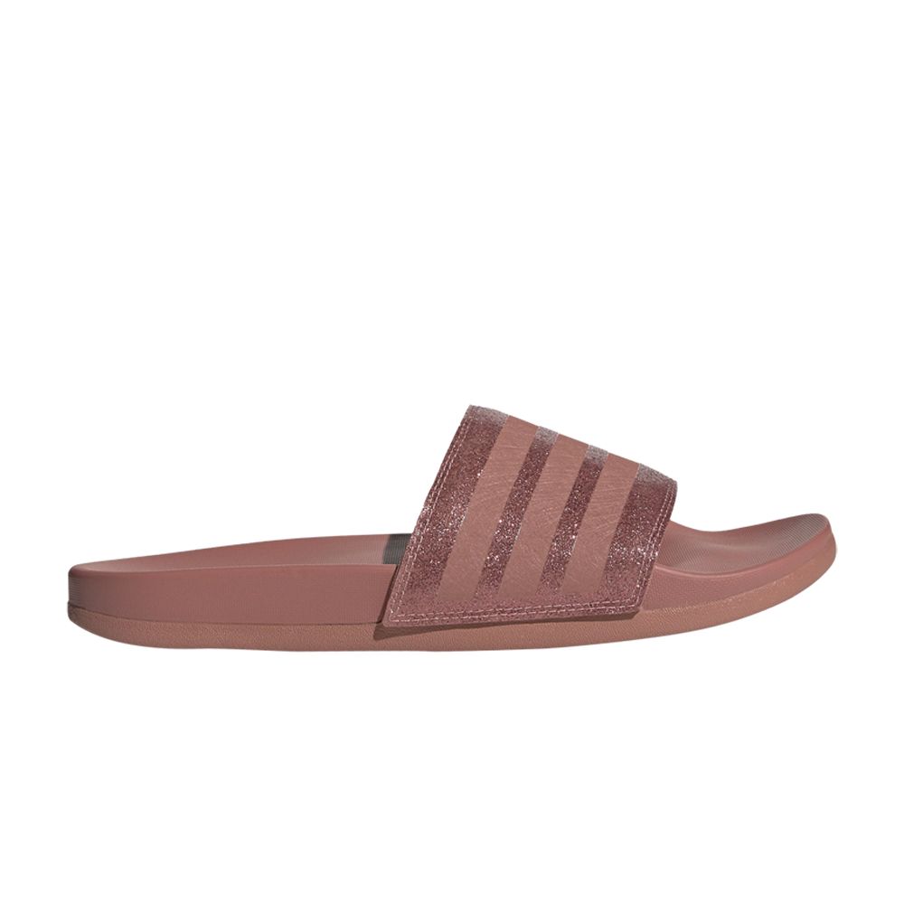 Pre-owned Adidas Originals Wmns Adilette Comfort Slides 'bandage Shimmer - Raw Pink'