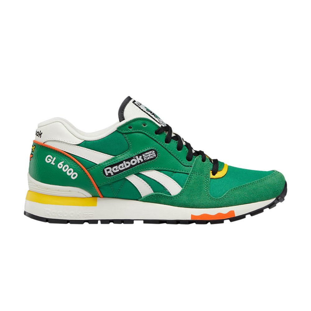 Reebok Keith Haring x GL 6000 'Dog and Human Heel Print' | Green | Men's Size 5