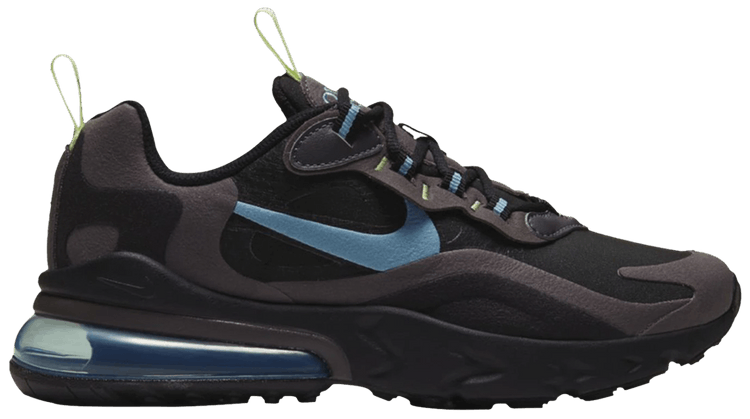 Nike Air Max 270 React GS Black Cerulean
