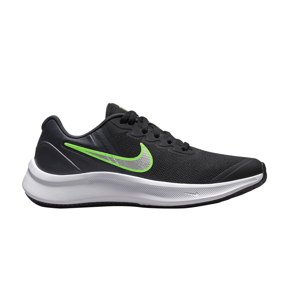 Pre-owned Nike Star Runner 3 Gs 'black Chrome' | Kid's Size 3.5