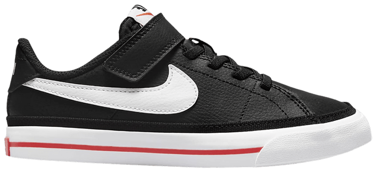 Nike Court Legacy PS Black University Red