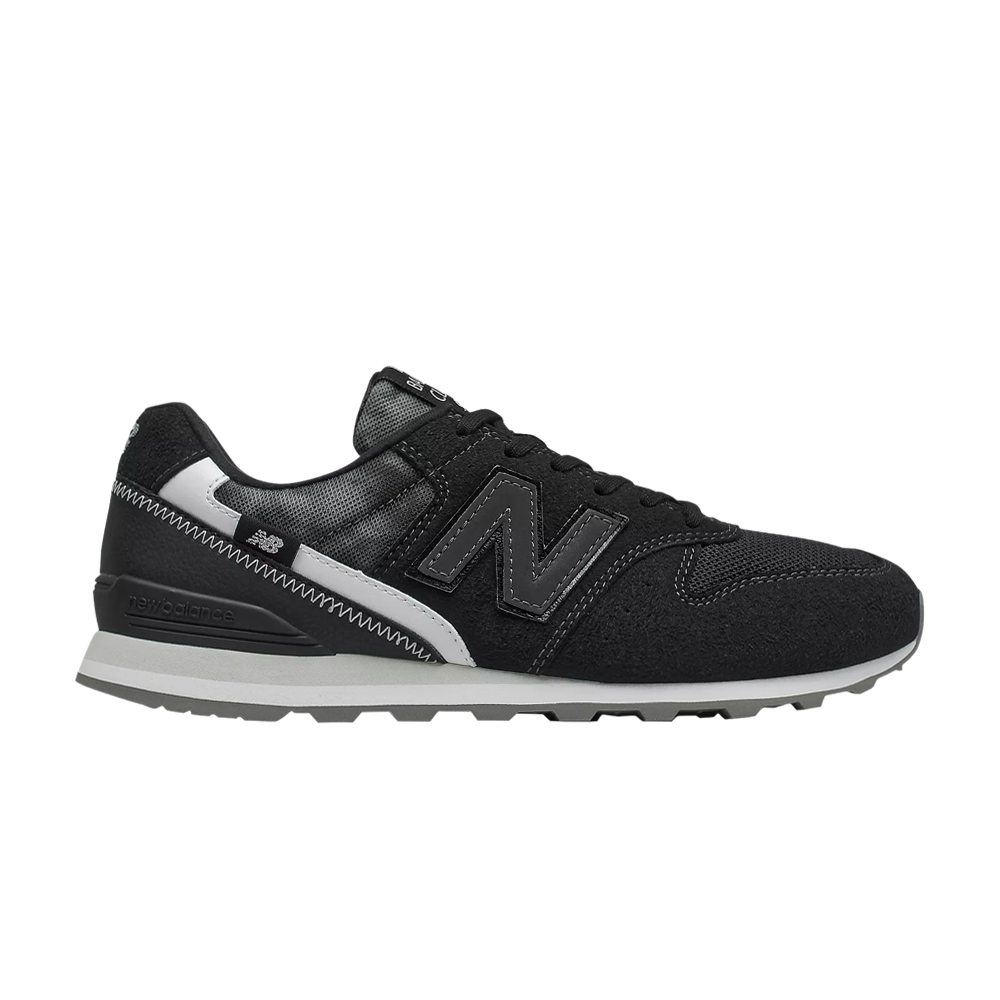 Pre-owned New Balance Wmns 996v2 Wide 'black White'